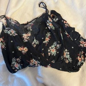 Floral Junior’s Romper